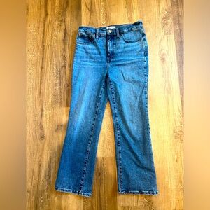 Madewell women’s jeans - straight leg